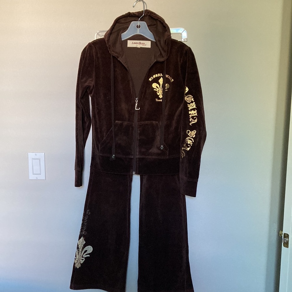 🤎Y2K BROWN TRACKSUIT🤎